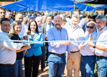 En Tacaaglé, Insfrán habilitó la pileta municipal y garantizó que llegará el agua potable a las zonas faltantes cuando finalice la obra de la otra planta