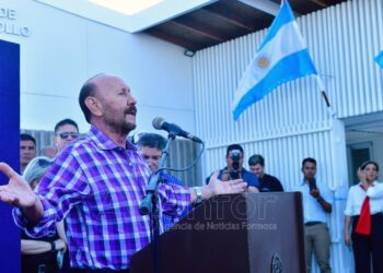 Insfrán: “No hay forma de construir una comunidad organizada si no es con justicia social”