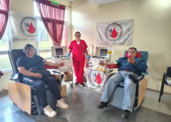 El Hospital de Las Lomitas reunió cerca de 90 donantes en una nueva colecta voluntaria de sangre