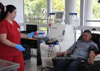 Por el Día Nacional del Donante Voluntario de Sangre, el CPH realizó una exitosa colecta de sangre y plaquetas por aféresis
