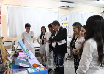 Para conmemorar el Día de la Educación Técnica, realizaron un acto y un muestreo de trabajos