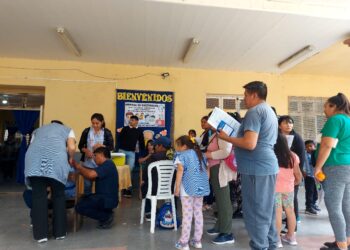 Jardineritos de Ingeniero Juárez recibieron los controles del Programa de Libretas de Salud Escolar