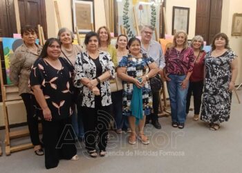 Cerró la muestra pictórica en homenaje a las madres formoseñas