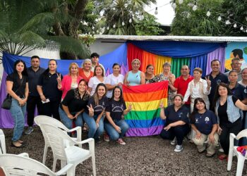Realizaron una jornada por el Mes del Orgullo en el Patio Cultural Peronista