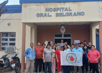 Se realizó la primera colecta de sangre en el Hospital de General Belgrano