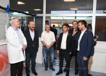 Resaltan la visita del gobernador Kicillof al Centro de Medicina Nuclear y Radioterapia de Formosa