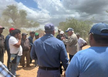 El Potrillo: Productiva reunión entre la dirigencia local y la empresa que ejecutará la nueva obra hídrica