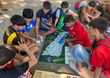 Turismo acompañó una jornada recreativa en la colonia de vacaciones del Paraíso de los Niños