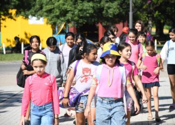 Comenzó el segundo módulo de la colonia de vacaciones en el Paraíso de los Niños