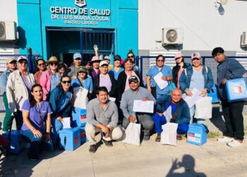 Salud en terreno: Recorrida casa por casa en el barrio Divino Niño
