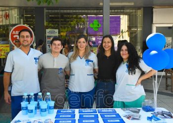 Concientizaron sobre el cáncer de colon desde el Centro de Medicina Nuclear y Radioterapia