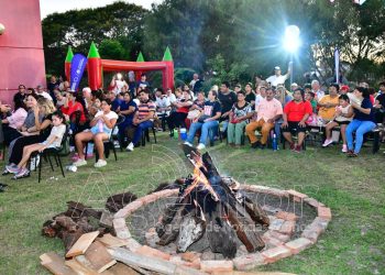 El Centro Ocupacional Inclusivo celebró su tercer aniversario con un gran fogón comunitario
