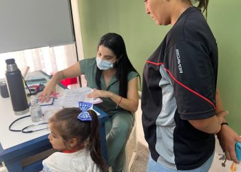 El centro de salud del Guadalupe realizó Libretas de Salud Escolar en jardín de infantes