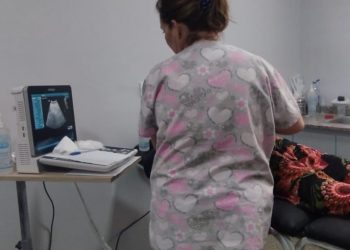 Realizaron 180 ecografías en María Cristina y Lote 8 durante un operativo sanitario