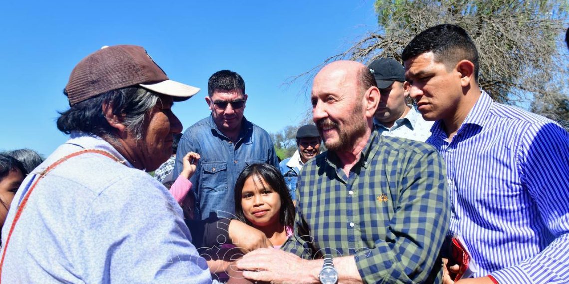 Categórico respaldo del pueblo wichí del Departamento Ramón Lista al gobernador Insfrán