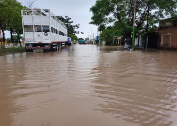 A pesar del fuerte temporal, Ibarreta no registra evacuados