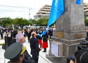 El gobernador Insfrán presidió el acto por el 147º aniversario de la fundación de Formosa