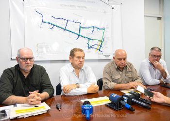 REFSA brindó una conferencia de prensa para informar sobre el incendio del autotransformador de TRANSNEA en Clorinda