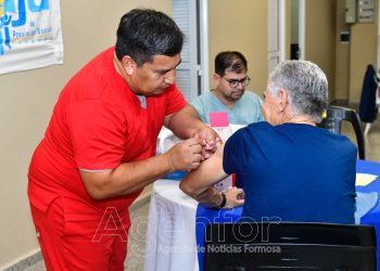 El Gobierno de Formosa lleva la vacunación a centros de jubilados, retirados y pensionados