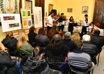 Se abrió una muestra de grabado en el Museo Histórico Regional “Juan Pablo Duffard”