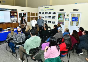 Se dictó un conversatorio en el Archivo Histórico y Biblioteca Provincial
