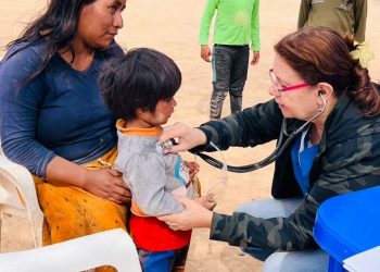 El centro de salud de María Cristina acercó servicios integrales de salud a la comunidad de San Miguel