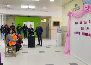 El centro de salud “El Pucú” conmemoró el Día Mundial de la Donación de Leche Humana