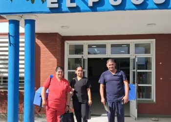 El centro de salud “El Pucú” realizó charlas y aplicó vacunas en los domicilios
