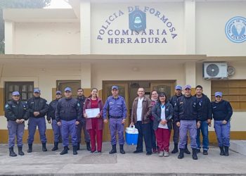 Formosa: Vacunación antigripal para el personal de la Policía de la provincia en todo el territorio
