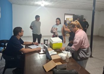 Clorinda: Aplicaron 130 dosis de vacunas en la Unidad Regional Nº 3