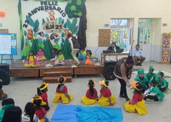 La EJI N° 21 del barrio Namqom celebró sus 23 años de aniversario