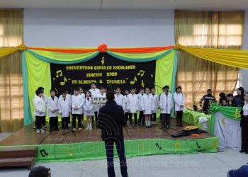 En la DZ Capital finalizaron los Encuentros Corales Escolares del Nivel Primario
