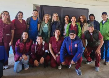 Ronda de capacitaciones en el centro oeste provincial sobre atención en el embarazo y nutrición infantil