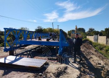 Caffa brindó detalles sobre la construcción del nuevo puente sobre el riacho El Pucú