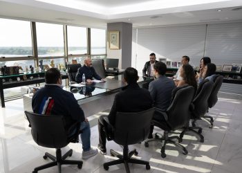 El Gobernador se reunió con las nuevas autoridades del Colegio Público de Arquitectos