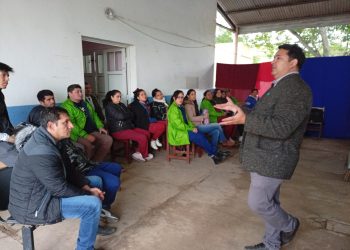 El Hospital de Fortín Lugones fue sede de una capacitación para fortalecer la estrategia de vacunación en efectores de la zona