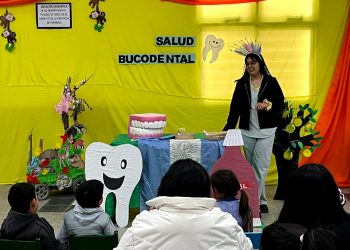 El centro de salud “María Luisa Espinoza” promueve el cuidado de la salud bucal desde la primera infancia