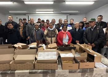 Se oficializó la compra del primer lote de producción a artesanos del oeste formoseño