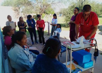 Acercaron servicios integrales de salud a la colonia San Carlos