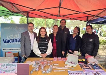 El Hospital de Laguna Yema participó de los festejos por el Día de la Independencia con un stand sanitario