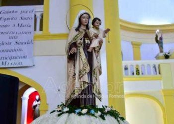 Insfrán celebró el Día de Nuestra Señora del Carmen