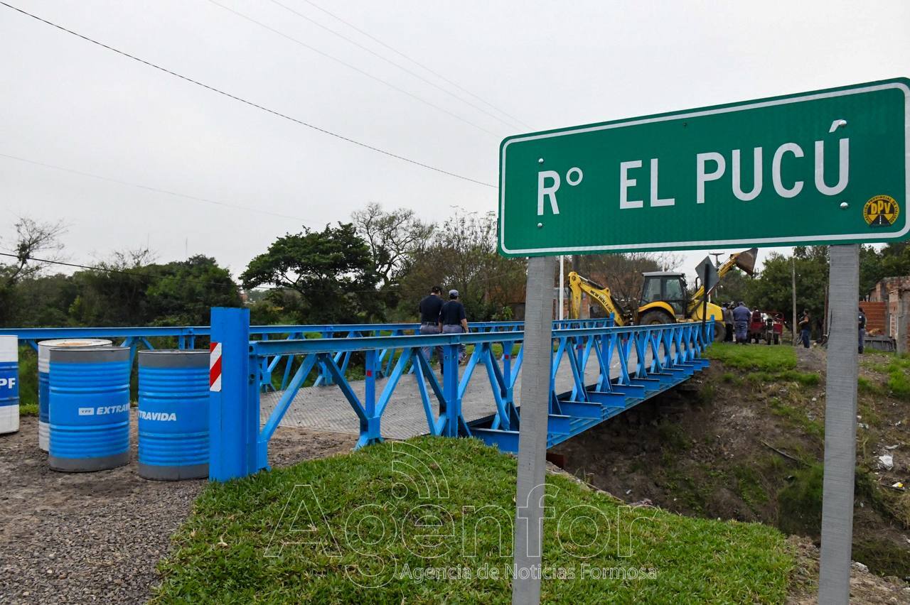 El Gobierno de Formosa habilitará el puente del barrio Sagrado Corazón – Agenfor