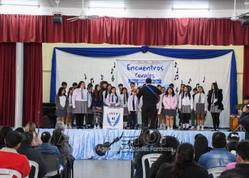 Encuentros Corales: Se concretó en la EPES N° 87 la última jornada del Nivel Secundario