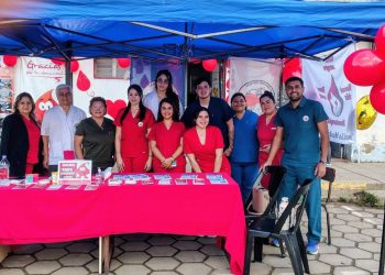 El Centro de Hemoterapia realizó una colecta externa en el Hospital de la Madre y el Niño