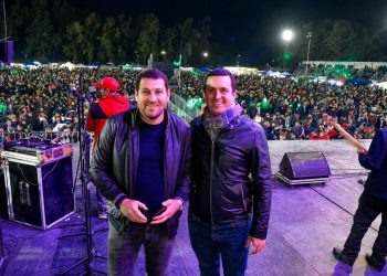 El Vicegobernador acompañó los festejos por el aniversario de Las Garcitas