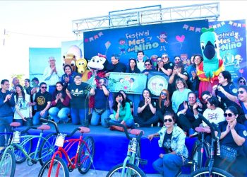 Gran celebración del Mes del Niño en el barrio Salvador Gurrieri