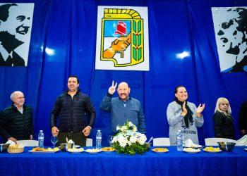 Luego del Congreso Provincial del PJ, Insfrán compartió un almuerzo con congresales de toda la provincia