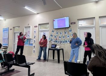 La Dirección de Salud Mental realizó un taller comunitario sobre ansiedad en el centro de salud 8 de Octubre