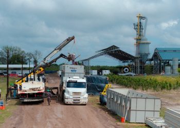 La obra de la biosiderúrgica de Formosa alcanzó el 90% y prevén iniciar las primeras pruebas en noviembre