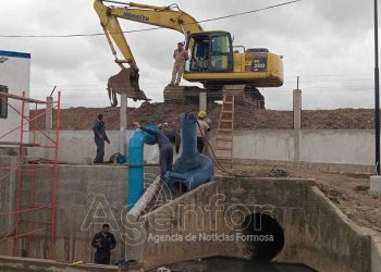 Instalaron una nueva electrobomba en el barrio San Juan 1 para reforzar el sistema de defensa